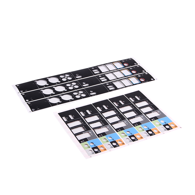 銘牌 絲印pc銘板 鏡片亞克力視窗面板 觸摸凸包開關(guān)面板